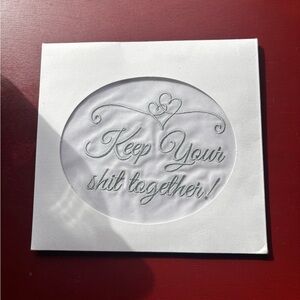 “Keep Your Shit Together” Handkerchief NWT